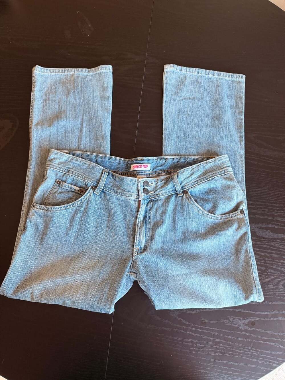 Dear AB Women's Light Wash 100% Cotton Jeans Size 12S